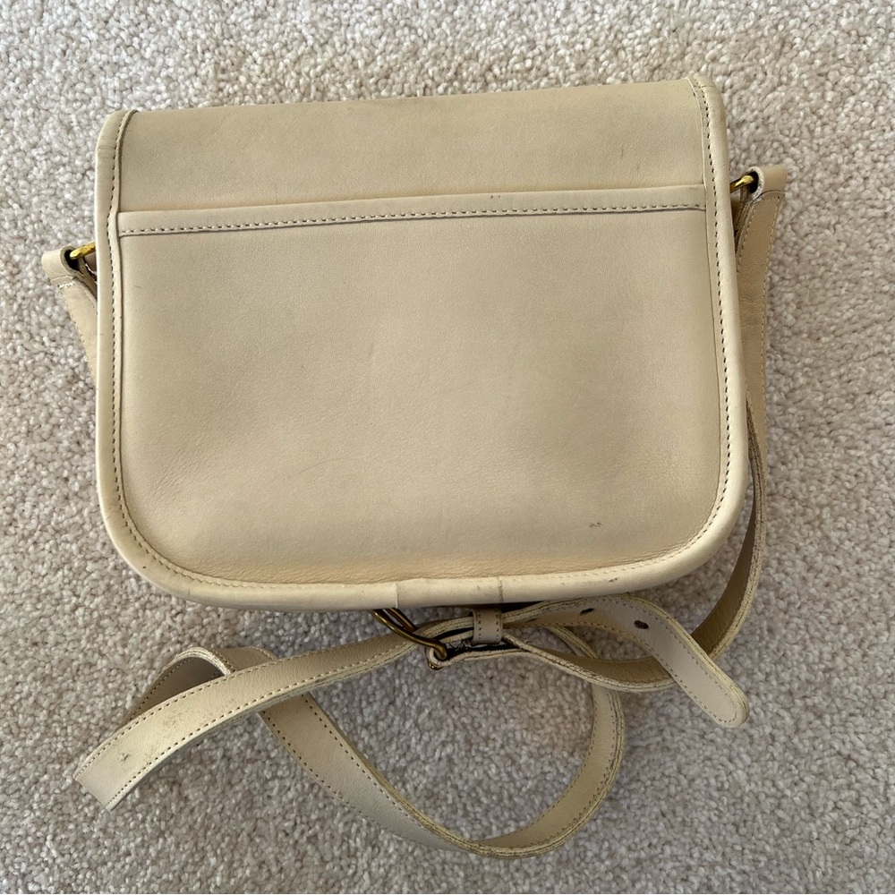 Coach Collegiate Bag #9815 in Bone color Made in USA - Picture 4 of 10